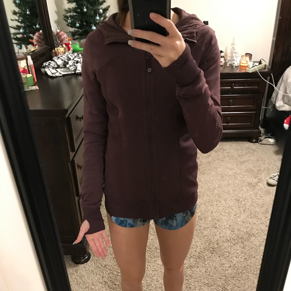 Lululemon maroon Double sided jacket